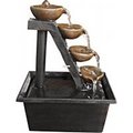 Alpine Corp Alpine Corp WCT324 Four Tiered Step Tabletop Water Fountain WCT324